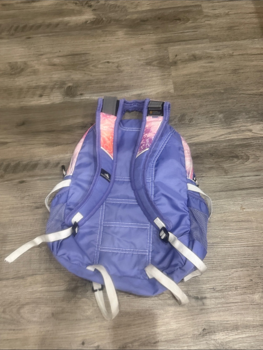 High Sierra Purple and Pink (unicorn) Ombre Backpack - Picture 6 of 6